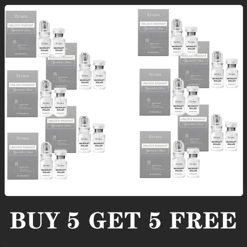 Radiant Flawless Skin Micro Infusion Serum Kit - At Home Facial System Beauty Tool Skin Care for Face | 0.25MM Needle
