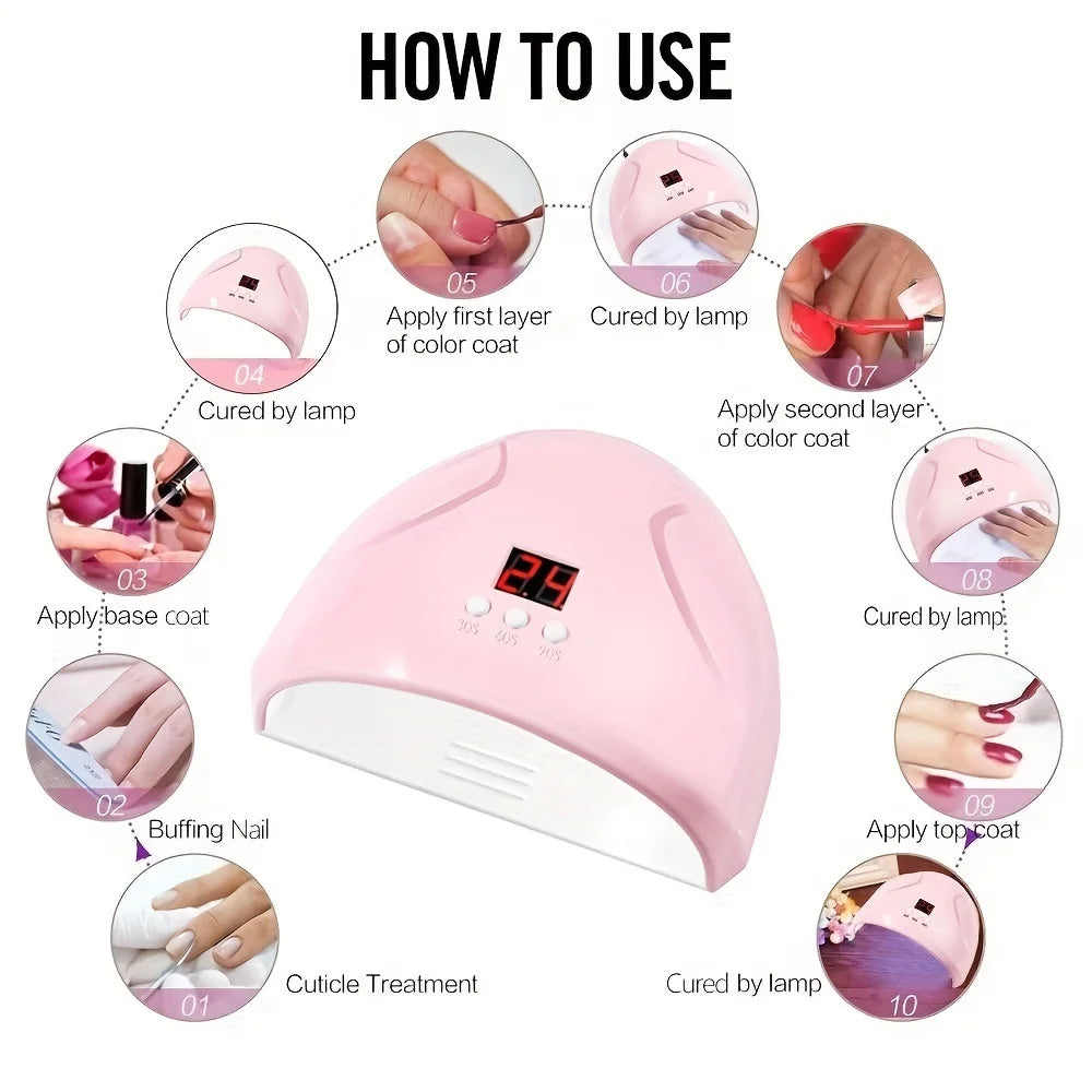 USB LED Nail Curing Lamp