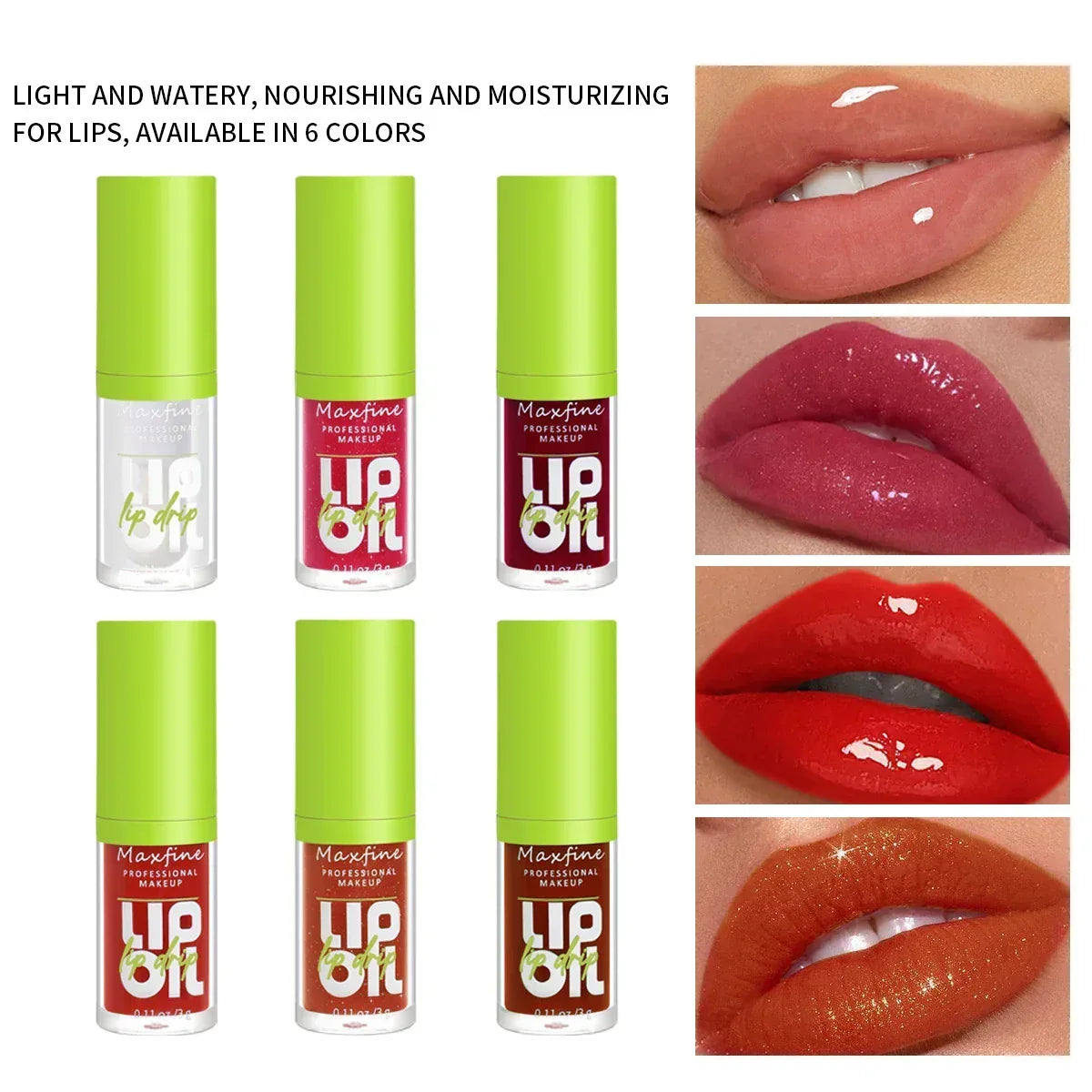 GreenGlow Long-Lasting Lip Gloss