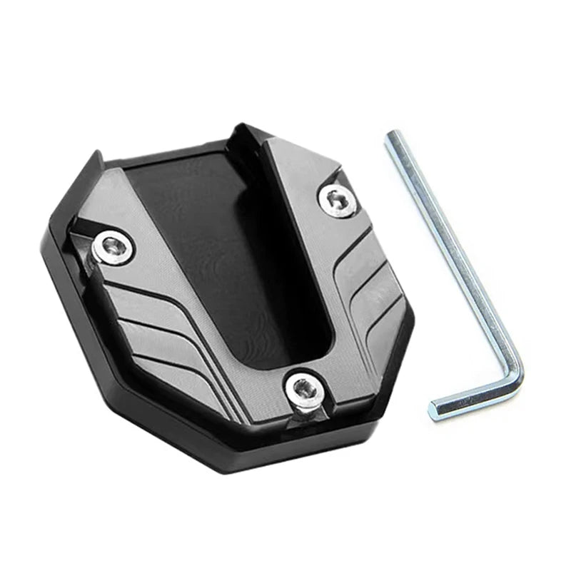 Motorcycle Bikes Kickstand Extender Foot Side Stand Extension Foot Pad Support Plate Motorcycle Accessories NEW 2026