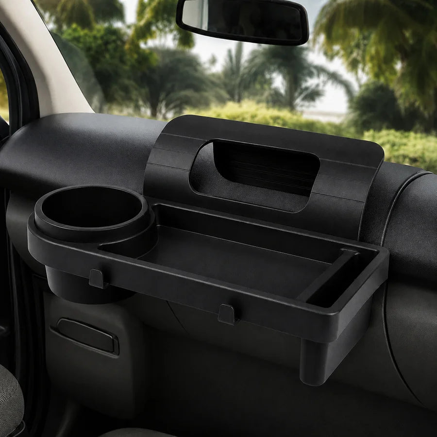 Car Window Storage Rack Cup Holder Phone Holder Side Door Organizer Tray Auto Interior Accessories