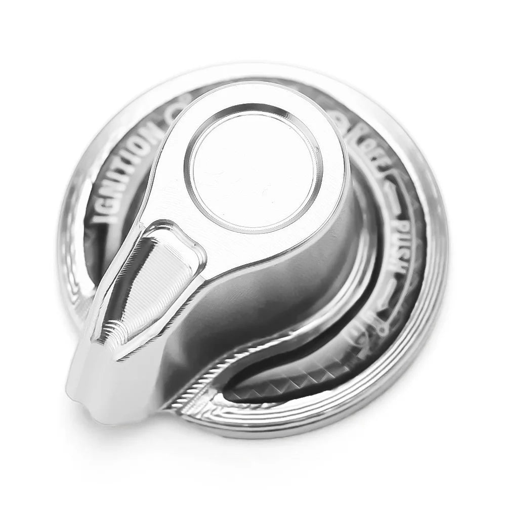 X-CLASS Motorcycle CNC Aluminum ABS Smart Key Ignition Switch Decorative Upgrade Knobs Cover for Yamaha NMAX NVX AEROX 155 V2 V3