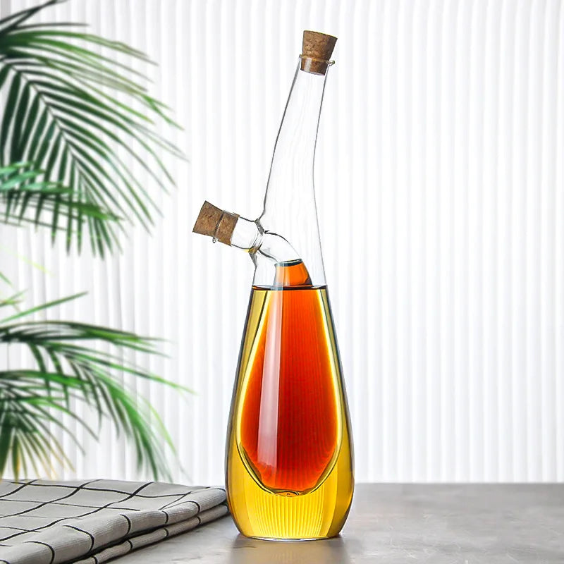 2-in-1 Glass Oil Jug