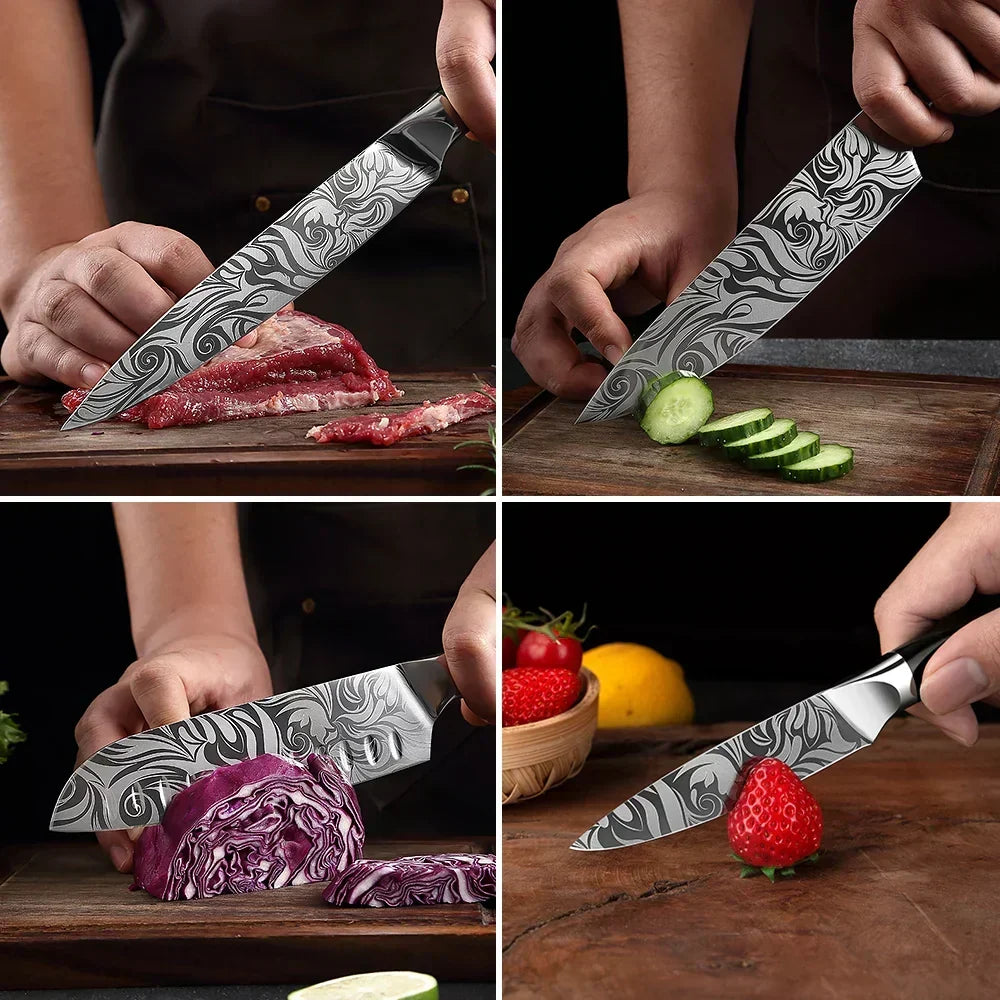 XITUO Stainless Steel Knife Set