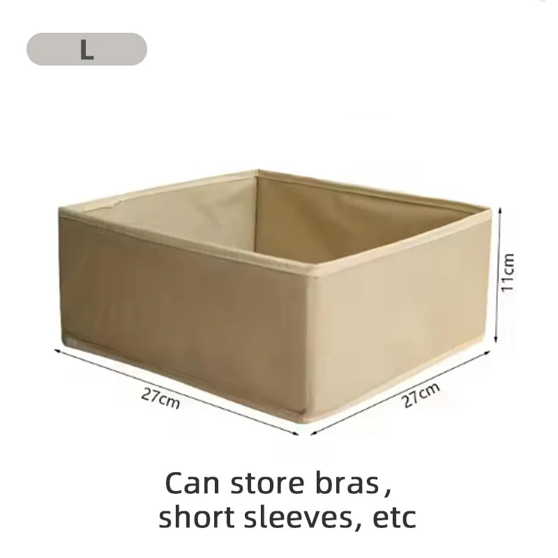 Cabinets Underwear Organizers Baby Drawers Organizer Wardrobe Clothes Organizer For Underwear Socks Pants Foldable Storage Box
