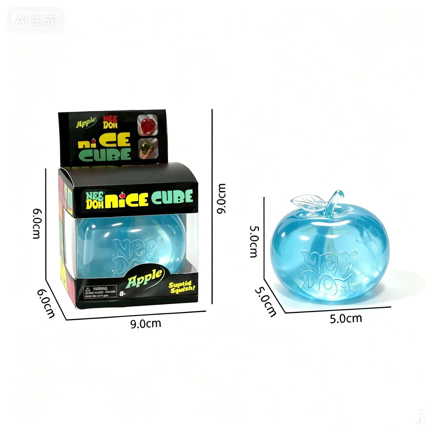 - Schylling NeeDoh Nice Cube Sensory Squeeze Toy with Super Solid Squish Stress Relief Anxiety Sensory Tool Stress Reliever Toys