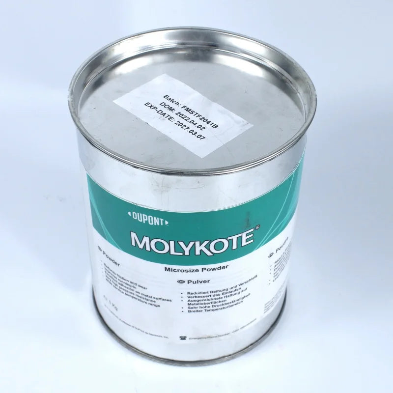 MOLYKOTE Microsize Powder High Purity MoS₂ Dry Lubricant Powder High Temperature Anti Wear Industrial Lubricant 1KG