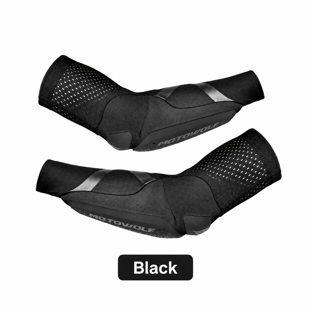 MOTOWOLF Motorcycle Elbow Pads CE Certified Arm Guards Impact Resistant Breathable Anti Slip Protector Dirt Bike Motocross MTB