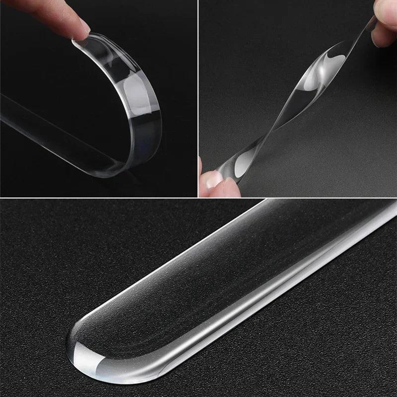 For Audi A4 B5 B6 A3 8P 8V 8L A5 A6 C6 C5 A1 A7 A8 Q2 Q3 TT Car Door Edge Anti Scratch Collision Protection Strip Stickers