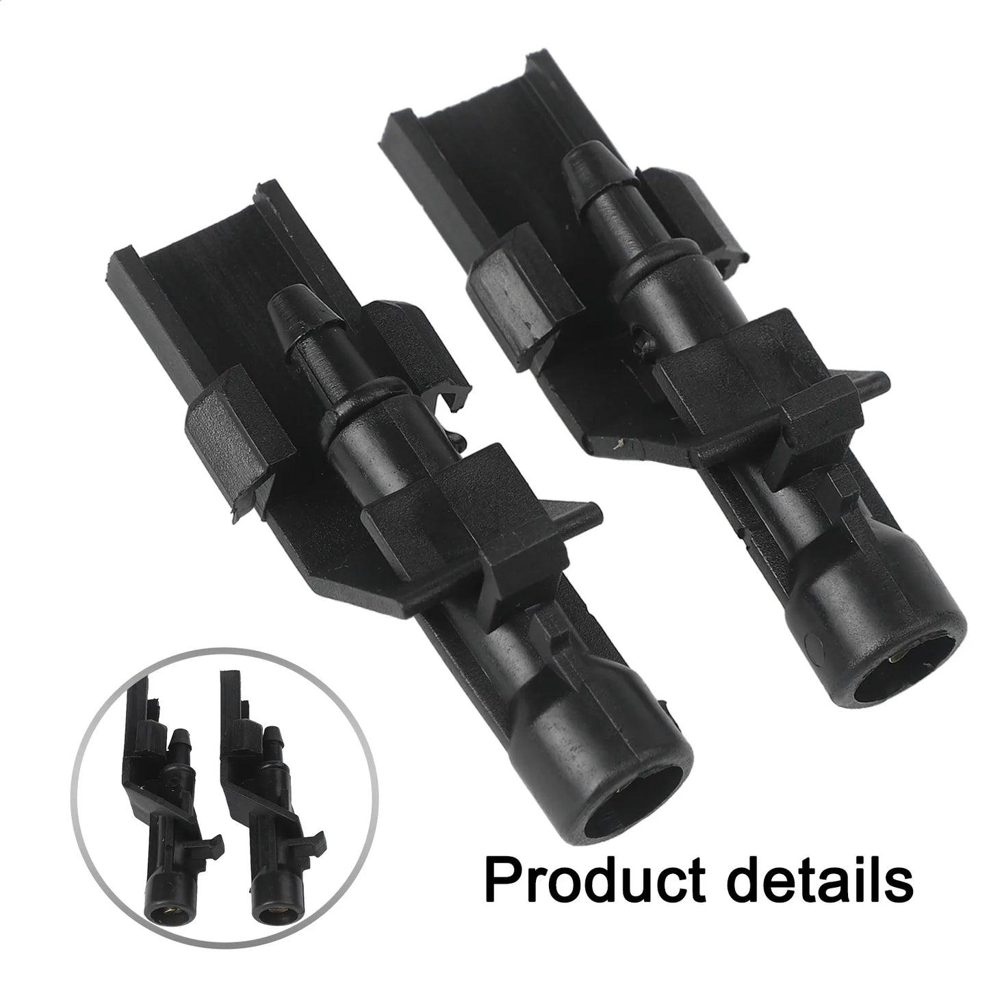 2 X Front Windscreen Wiper Washer Nozzles Fits For Honda For Civic 2017-2021 76810TGGE01 Washer Nozzles Effortless Installation