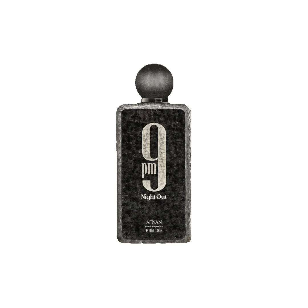 Afnan Unisex 9 PM Night Out Extrait de Parfum Spray 3.4 oz -Free Ship Long-Lasting Scent Fragrance For Daily Use