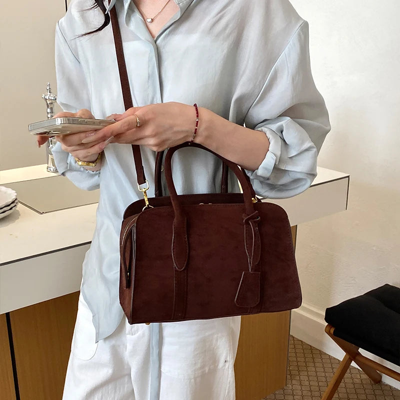 Fashion Large Capacity Tote Bag, Versatile Commute Travel Shoulder Handbag, Casual Korean Premium Luxury High-end Handle Purse