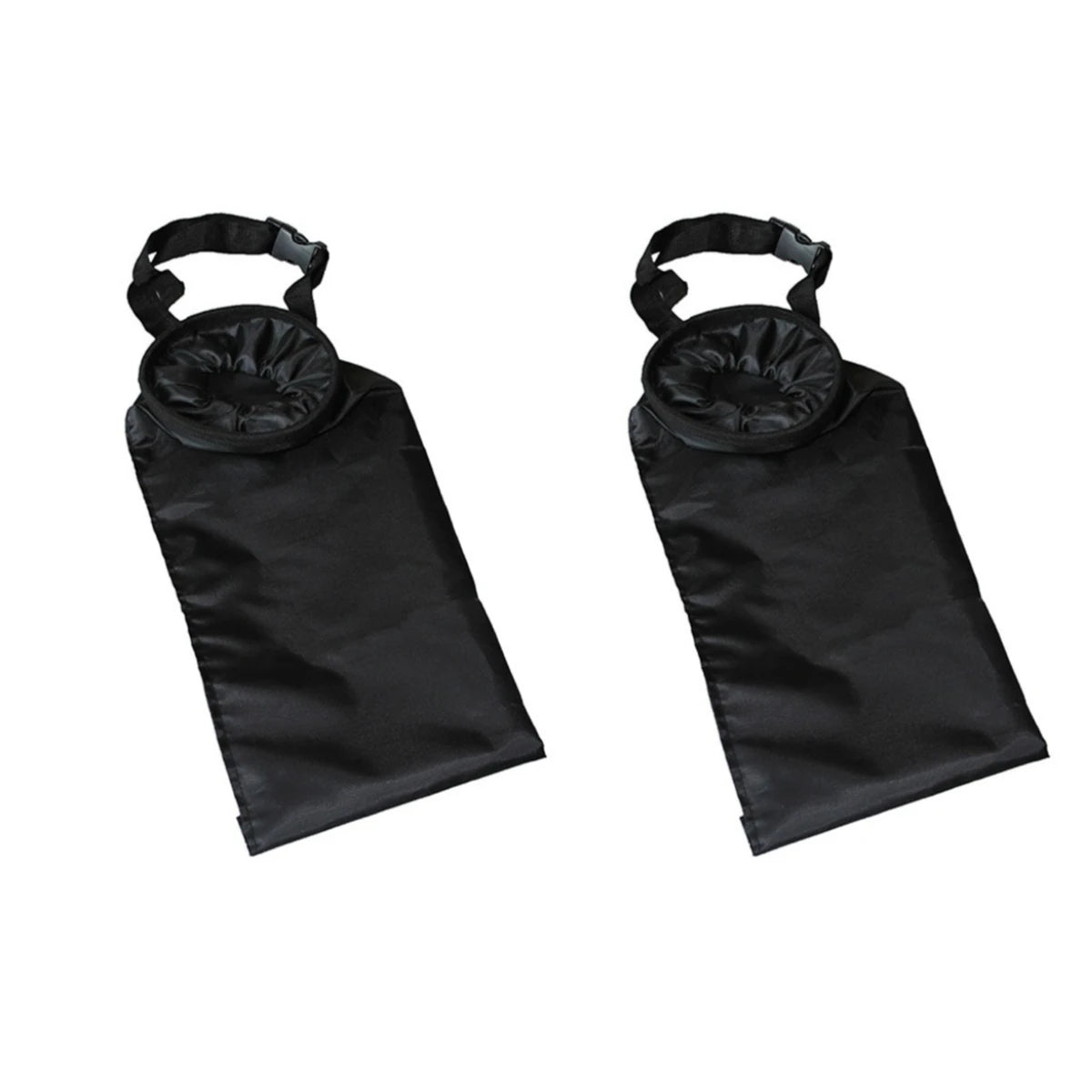 Black Car Trash Can Pack Bag Waterproof Car Trash Bag for Little Leak Proof Cooler Bag- Car Garbage Bag with Side Pocket Zr