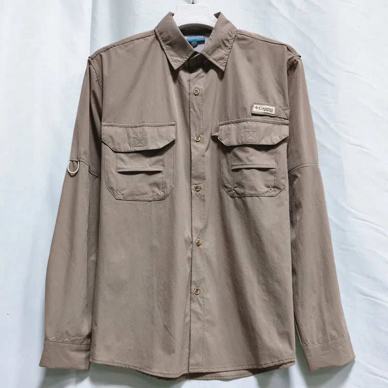 Camisas hombres Maja camisa Pesca ropa de Hombre man clothes Shirts for man incerun hombre 2025 menswear long sleeves shirt