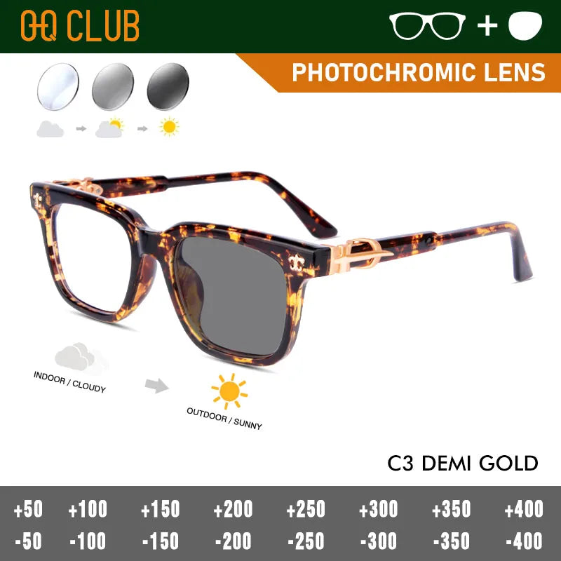 O-Q CLUB Plus Reading Glasses Men High Quality Lunettes De Lecture Men's Eyeglasses Blue Light Lenses to Read Women's Eyepieces