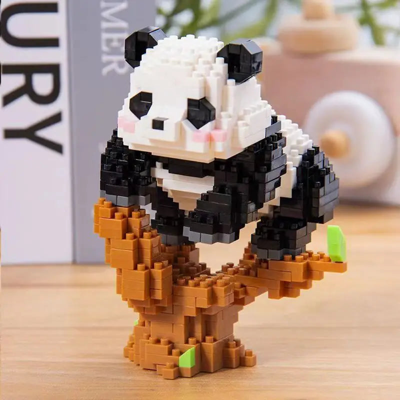 DIY Panda Mini Building Blocks