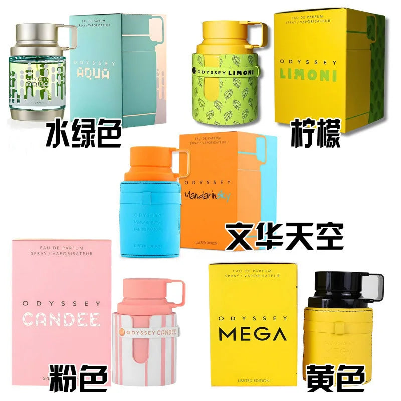 Arabian 100ml Perfumes Cologne Women Lemon Perfumes Unisex Fragrance Spray Flirting Pheromone Long Lasting Gentleman Man Gift