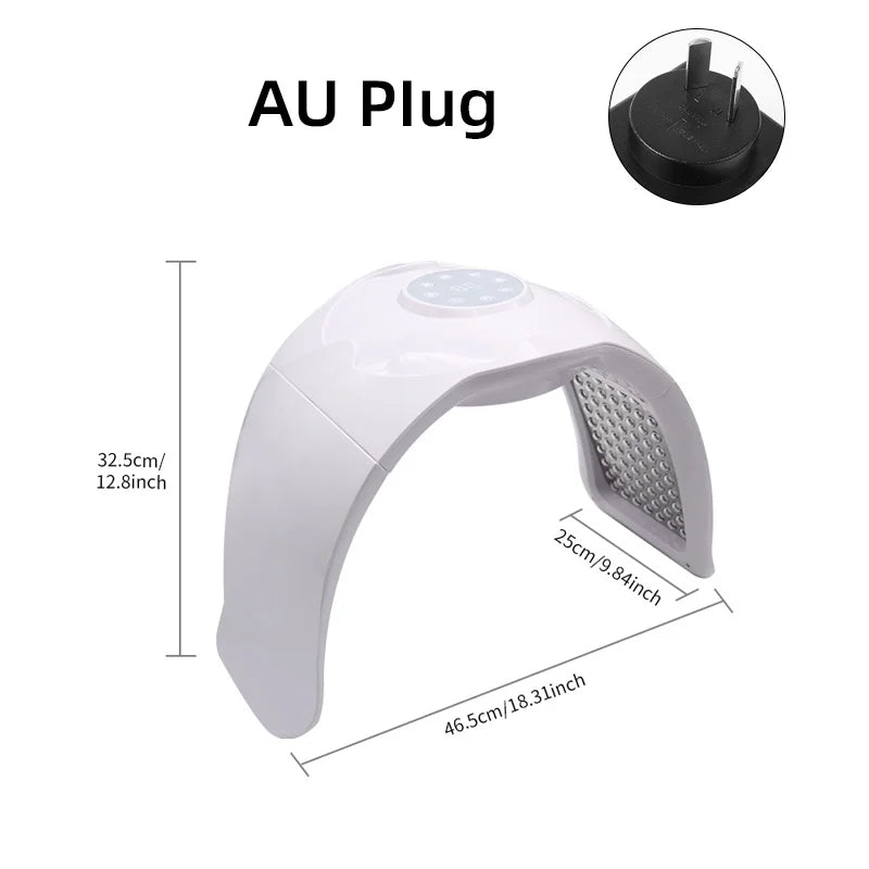 8 Colors Led Mask Infrared Light Therapy Cold Nano Spray Facial Spa Acne Skin Care Face&Body Mask Salon LED Photon