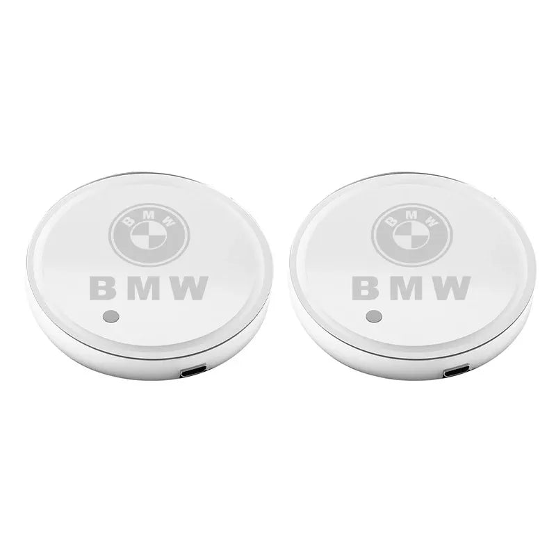 7 Color Car Cup Holder Light Luminous Coaster Water Cup Pad Accessories For BMW E46 E60 E90 E39 E87 E36 E92 E70 E91 X3 X5 X1 X2