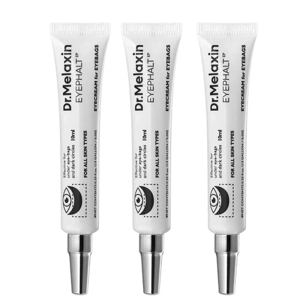 Dr Melaxin Eye Cream 10ml Firming Repair Improves Elasticity Reduces Puffiness Fine Lines Sunken Areas Tear Trough