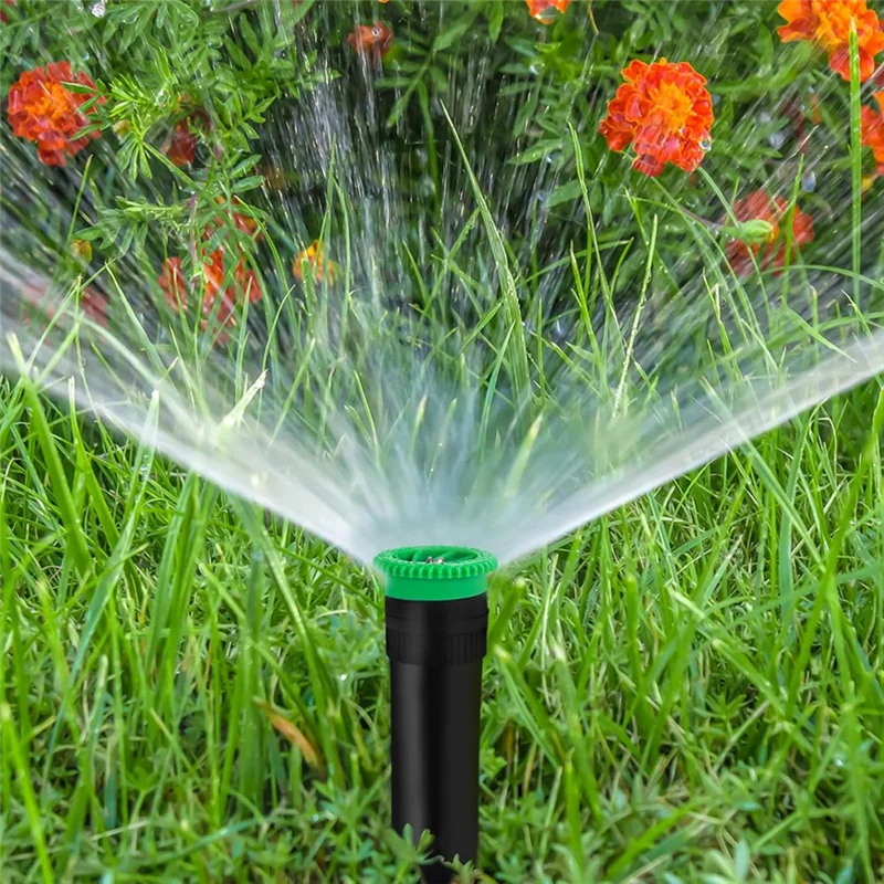 A03F-Variable Arc Nozzle 10 Pieces Replacement Adjustable 0°-360° Full Circle Pattern Sprinkler Heads Sprays