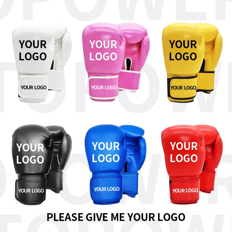 16oz Boxing gloves, Boxing training equipment, Adult boxing gloves, Taekwondo, Sanda combat training, DIY your logo