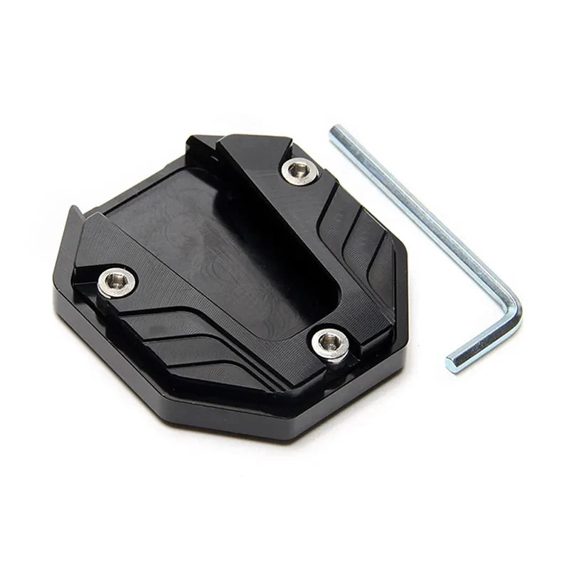 Motorcycle Bikes Kickstand Extender Foot Side Stand Extension Foot Pad Support Plate Motorcycle Accessories NEW 2026