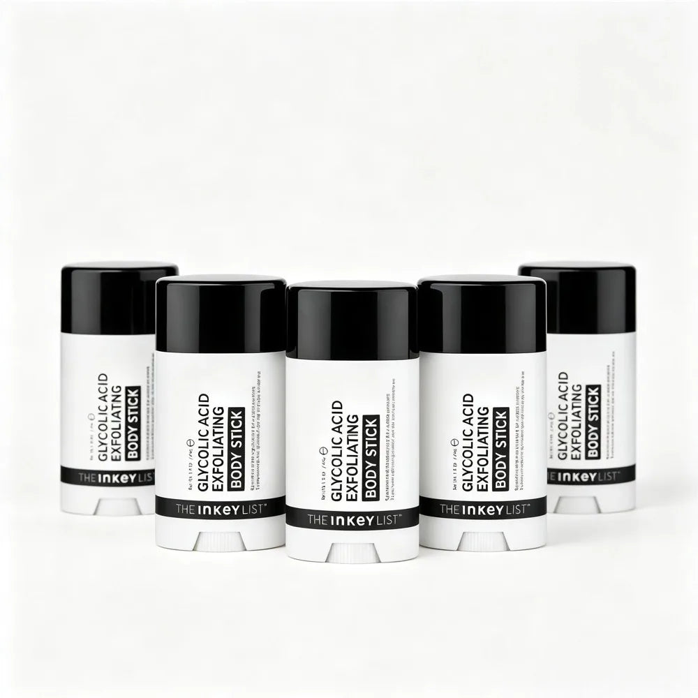 The INKEY List Glycolic Acid Exfoliating Body Stick Unclogs Pores Smooths Keratosis Pilaris Alleviates Ingrown Hairs And Acne