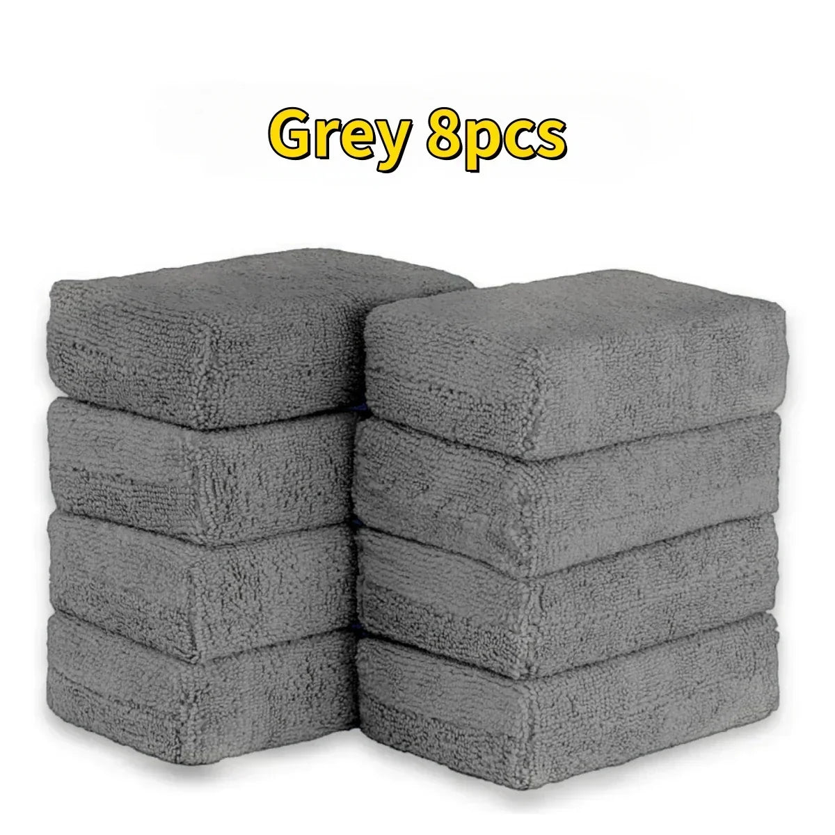 8PCS Microfibre Car Wax Pads