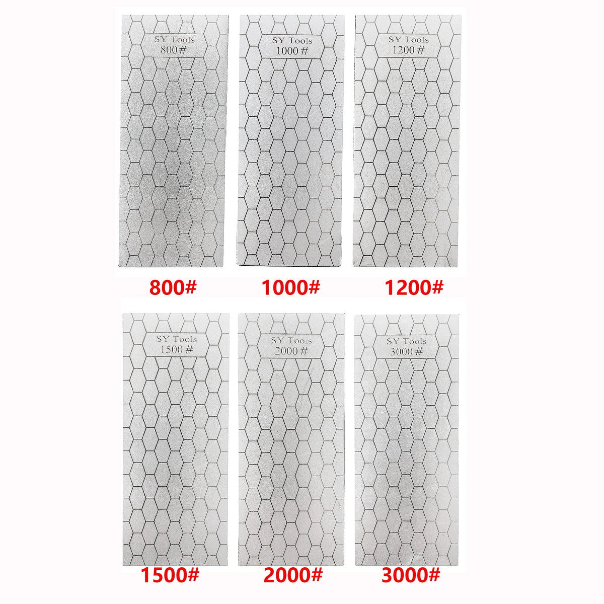 1 Set Diamond Honeycomb Pattern Sharpening Stone - Kitchen Tool Knife Grinding Ideal for Fast and Precision Sharpening