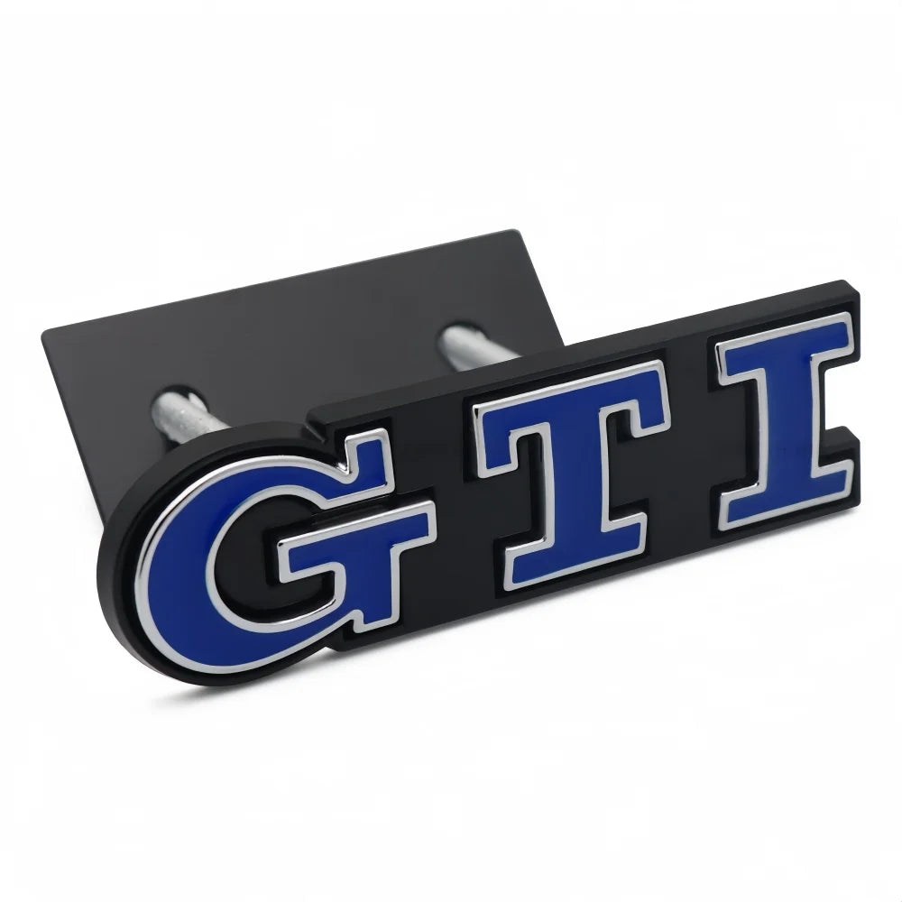 3D Metal Car Grille Sticker GTI Emblem For Volkswagen Golf 5 Polo Golf 7 5 6 Mk6 7 R 7 Gtd Mk7 Mk4 Mk5 GTI Car Stickers