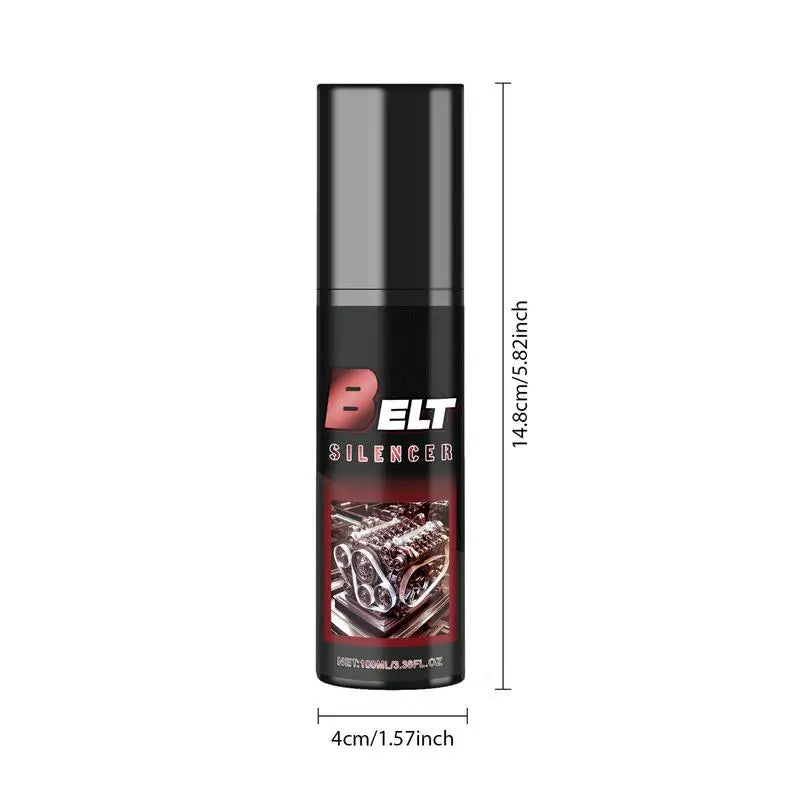 100ml Car Belt Noise Spray Auto Engine Belt Silencer Prolongs Belt Life Spray-On Dressing Spray Softening Lubrication Agent