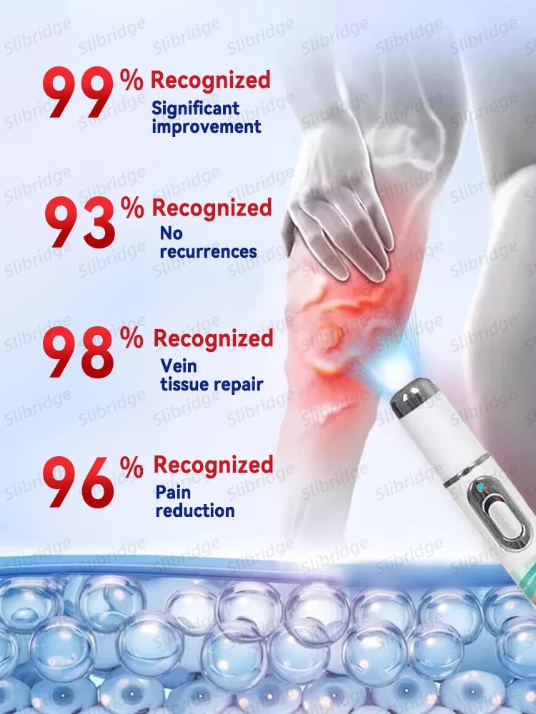 Leg care tool blue laser eliminates varicose veins painlessly