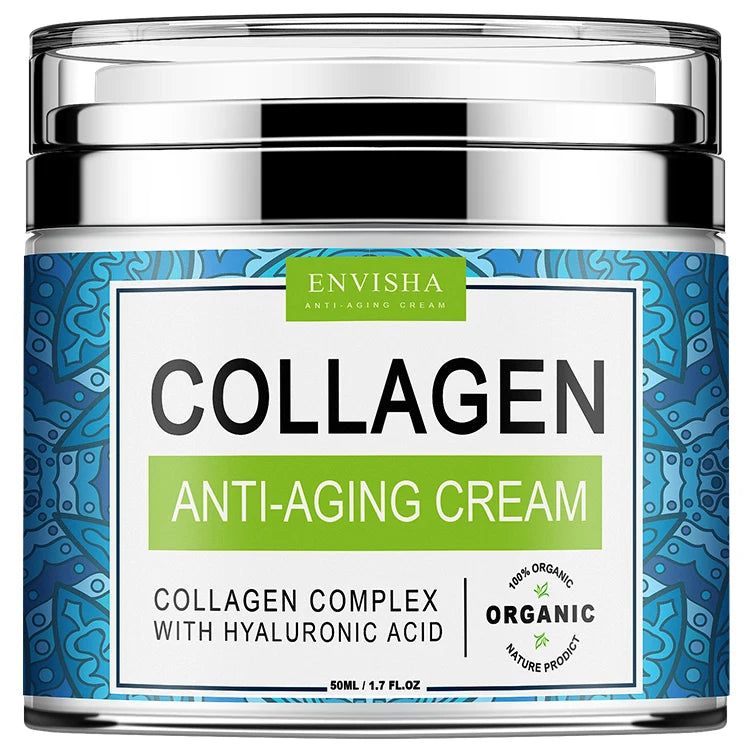 Face Cream Collagen Hyaluronic Acid Skin Tightening Care  Moisturizing Smooth Fade Fine Lines Improve Dullness Brightening