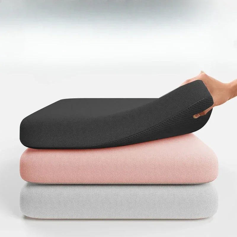Ultra Thick Soft Foam Seat Cushion Office Chair Pad Car Seat Support Lumbar Pain Relief Long Sitting Comfort