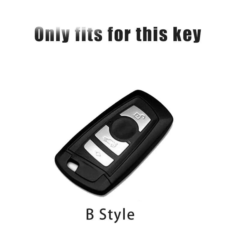 Alloy Metal Car Remote Key Case Cover Shell Holder For BMW F30 F20 F10 F18 F22 F01 X3 X4 F06 F02 M3 M5 Auto Keychain Accessories