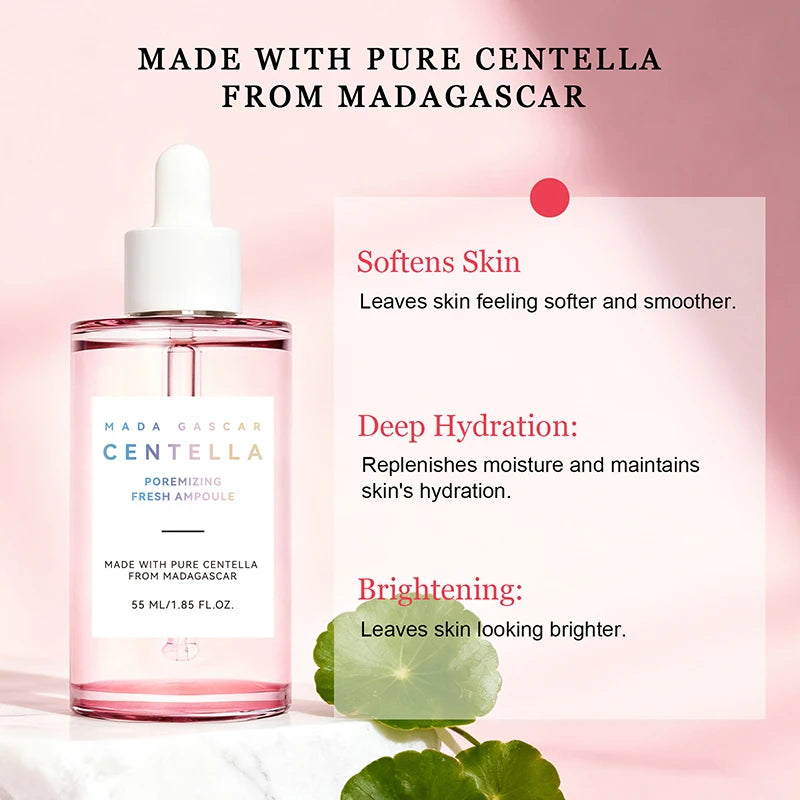 Centella Asiatica Hydrating Facial Serum 55ml Brighten Firm Face Skin Repair Sensitive Skin Boost Skin Elasticity Daily Care