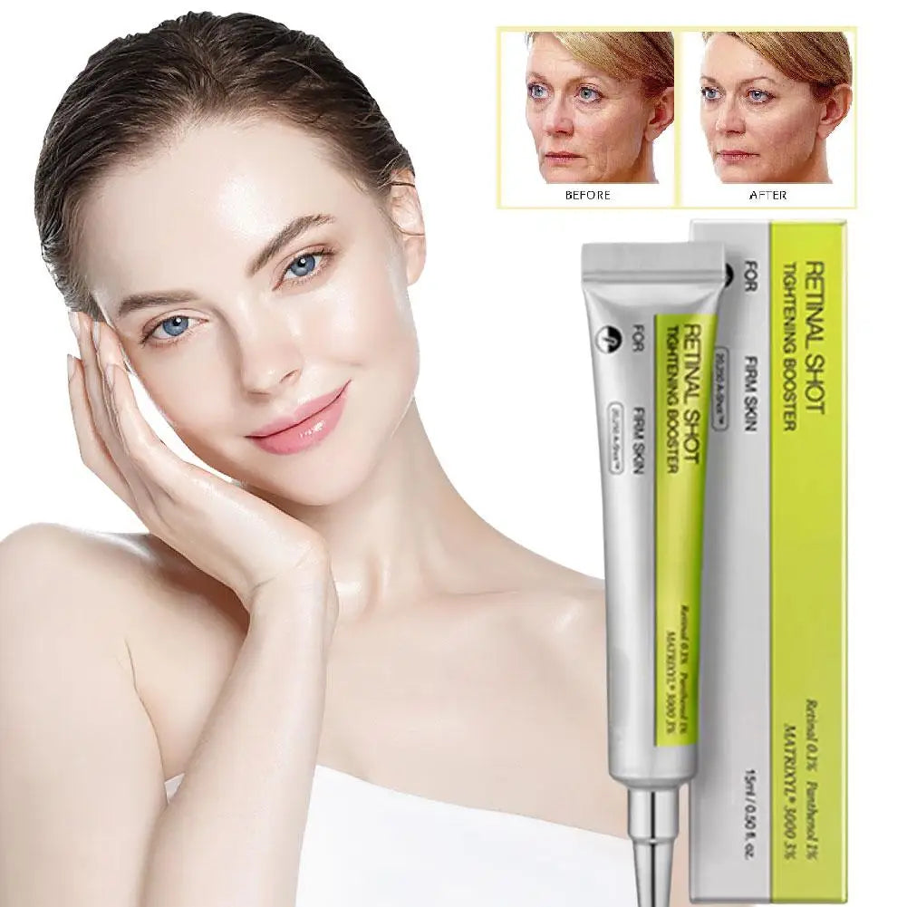 Retinol Shot Moisturizing Eye Essence Long-lasting Hydrating Serum Nourishing Firming Smoothing Natural Gentle Skin Care