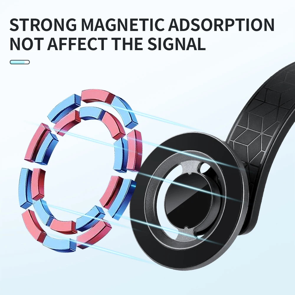 Universal Flexible Magnetic Car Phone Holder Dashboard Mount 360° Rotation Strong Adsorption Adjustable Hose Stand For GPS