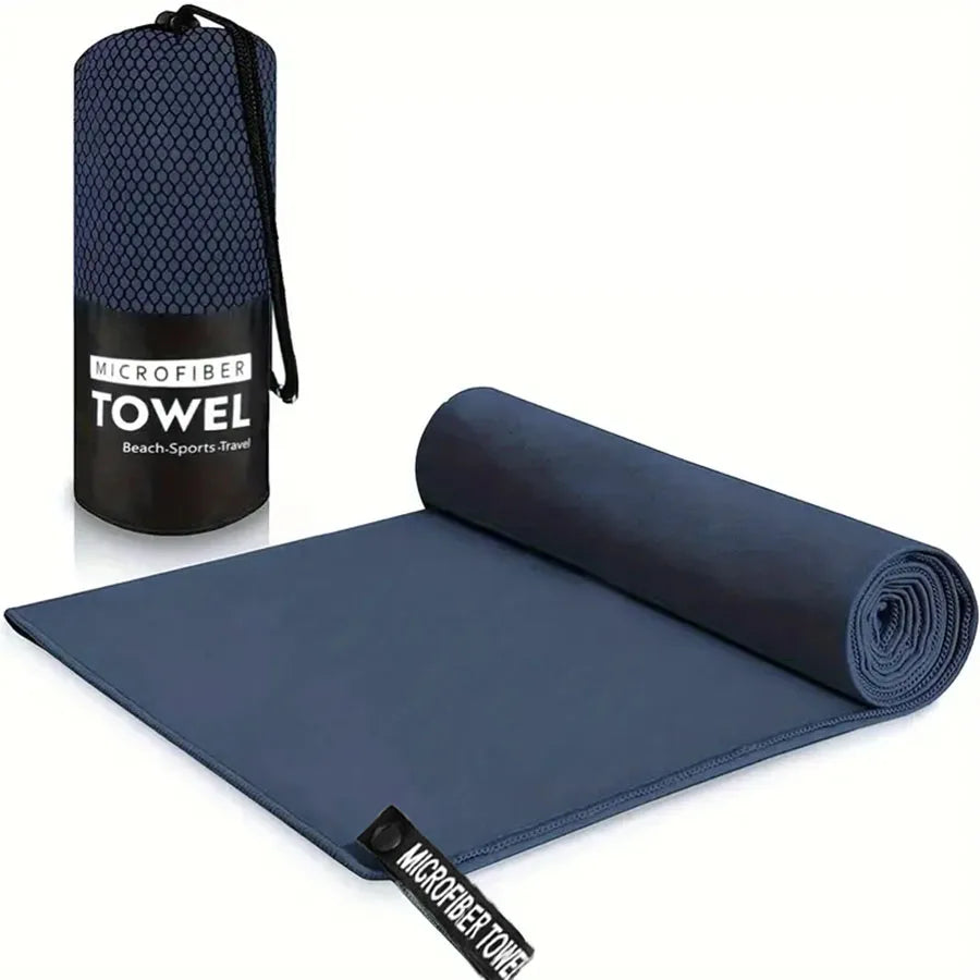 Quick-drying Sports Towel Swimming Gym Fitness Fast Absorbent Towels Camping Running Swimming Beach Washcloth Towels