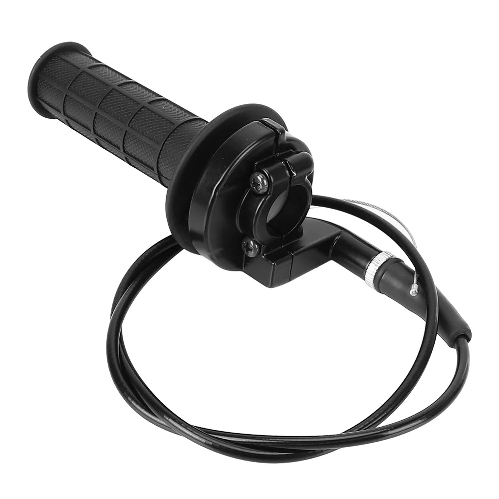 7/8" 22mm Motorcycle Grips Throttle Accelerator Universal Handle Grips and Cable Set Handle Bar Motorbike Accessories
