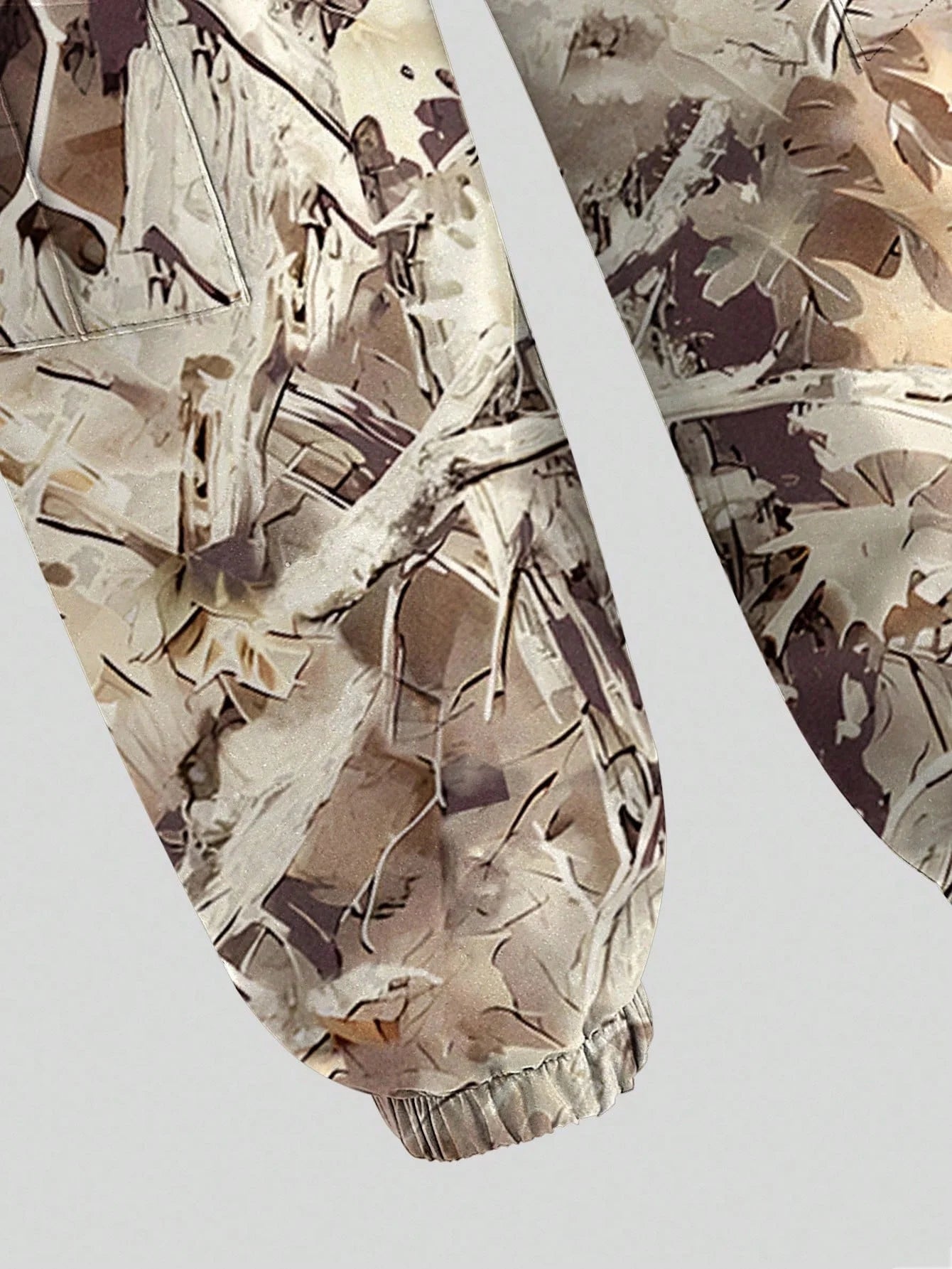 Spring and Autumn Girls' Trendy 2-Piece Outfit: Letter Print Long-Sleeve T-Shirt + Camo Cargo Jogger Pants Set