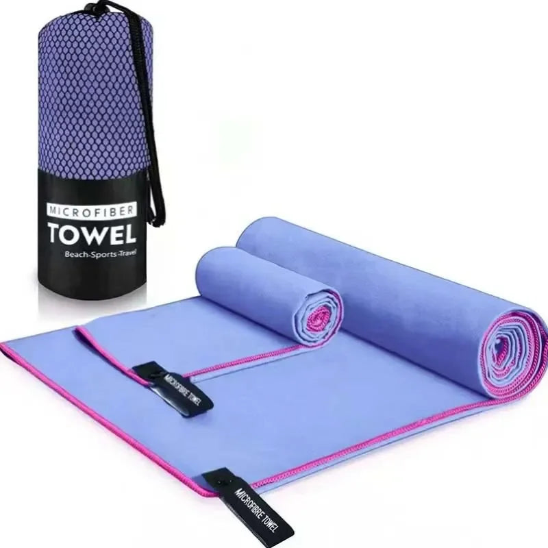 Quick-Drying Sports Towel 40x80/50x110cm Blue Grey Green Orange Swimming Gym Fitness Camping Running Beach Washcloth Towels