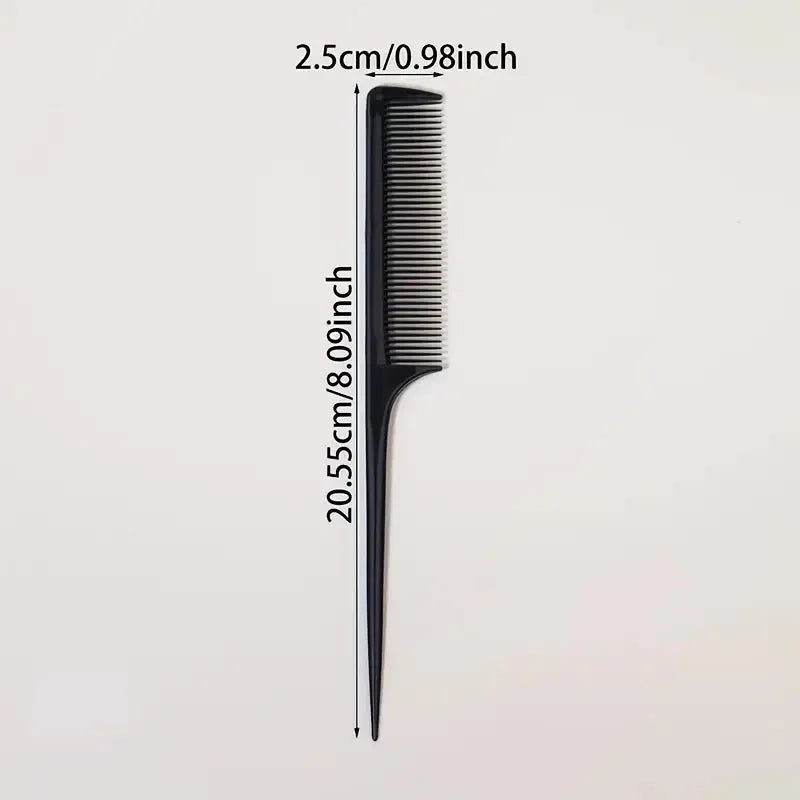 5/10/20pcs Rat Tail Comb Set, Heat Resistant Anti-Static Hair Styling Combs for Salon, Professional Hairdressing Tools