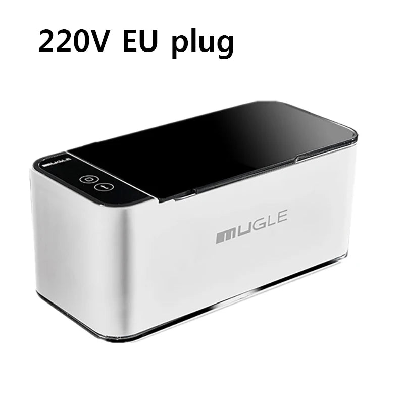 Ultrasonic Cleaner Ultrasonic Glasses Cleaner Ultrasound Washing Machine 46kHZ High Frequency Ultrasonic Jewelry Cleanser Bath