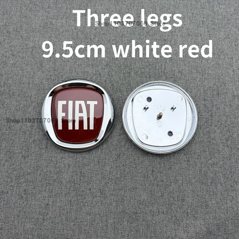 for FIA Sedici Punto Bravo Toro Qubo Car Front Hood Bonnet Emblem Rear Tail Bumper Trunk Sticker Badge Styling Auto Accessories