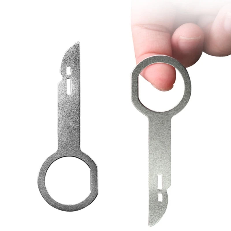 Professional Car Radio Removal Tool Key DIN Release Key CD-Media Player Pin Universal Pin Stereo- Hooks Tool Durable