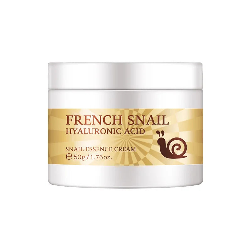 LAIKOU Snail Face Cream Hyaluronic Acid Moisturizer Firming Facial Cream Collagen Nourishing Serum Skin Care  50ML