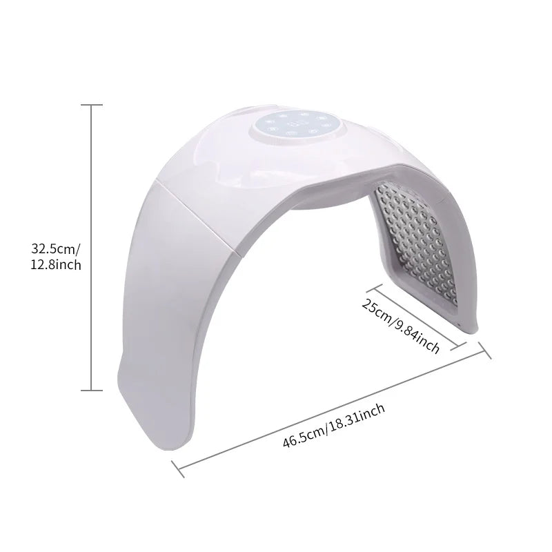 8 Colors Led Mask Infrared Light Therapy Cold Nano Spray Facial Spa Acne Skin Care Face&Body Mask Salon LED Photon