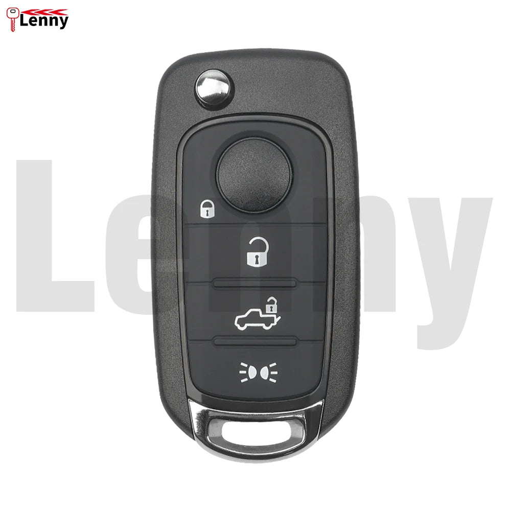 Lenny 2ADPXFI5AM433TX 433MHz MQB48/4Achip SIP22-Blade Car Key for Jeep Renegade and Fiat 500X Egea Tipo Toro Crono 2016-2018 Key